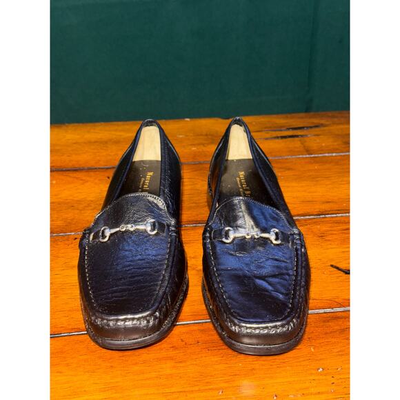 Natural bridge hand sewn leather loafer size 9.5 B women's - Picture 1 of 6